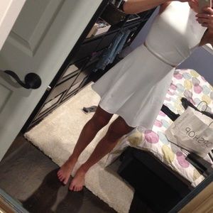 TOPSHOP never been worn white dress